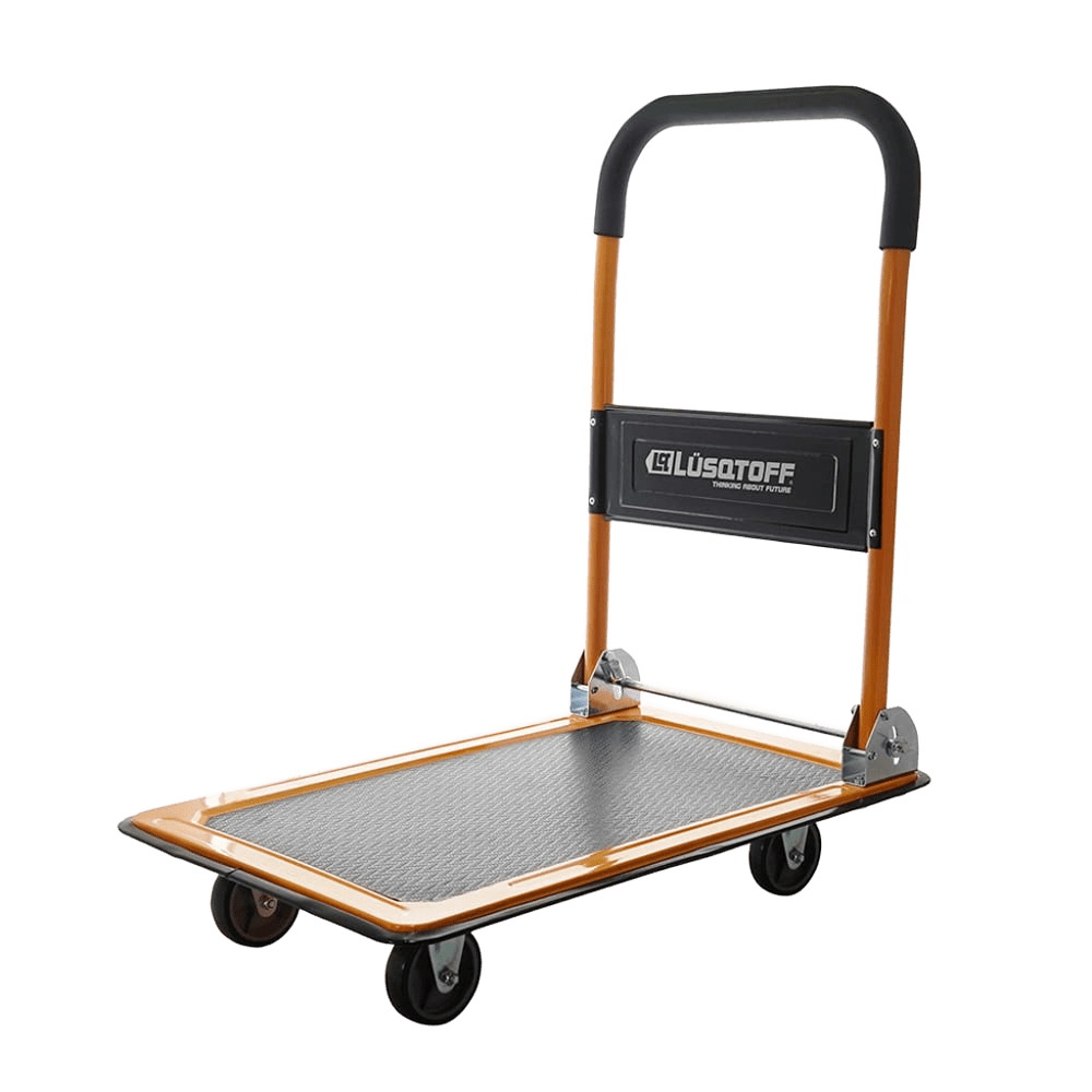 CARRO MANUAL CON PLATAFORMA • 150 KG.