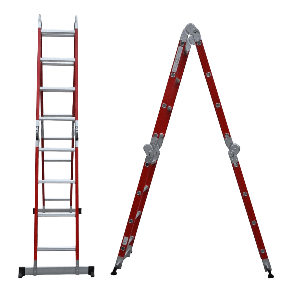ESCALERA PLEGABLE DIELÉCTRICA • 16 ESCALONES