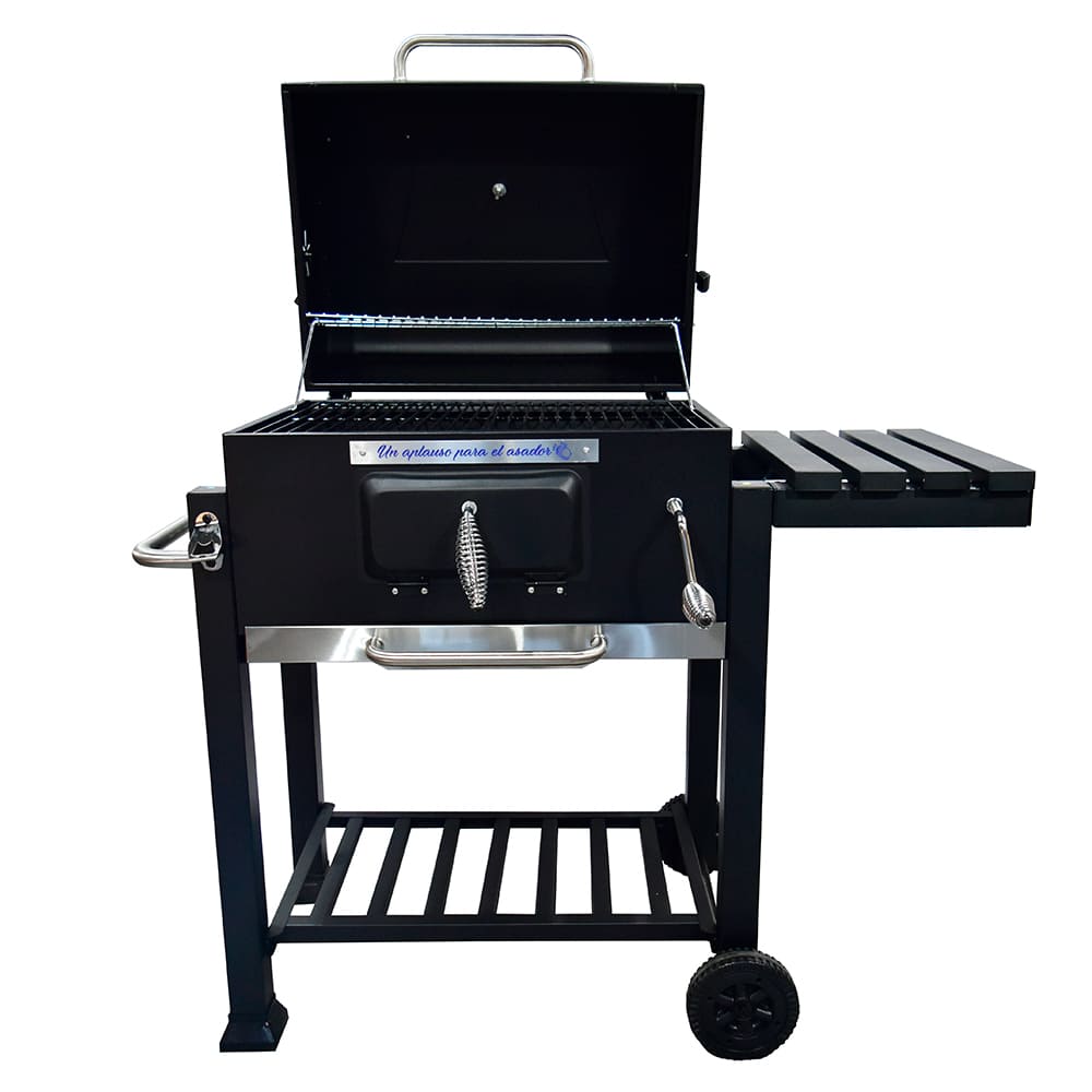 PARRILLA PORTÁTIL CON RUEDAS