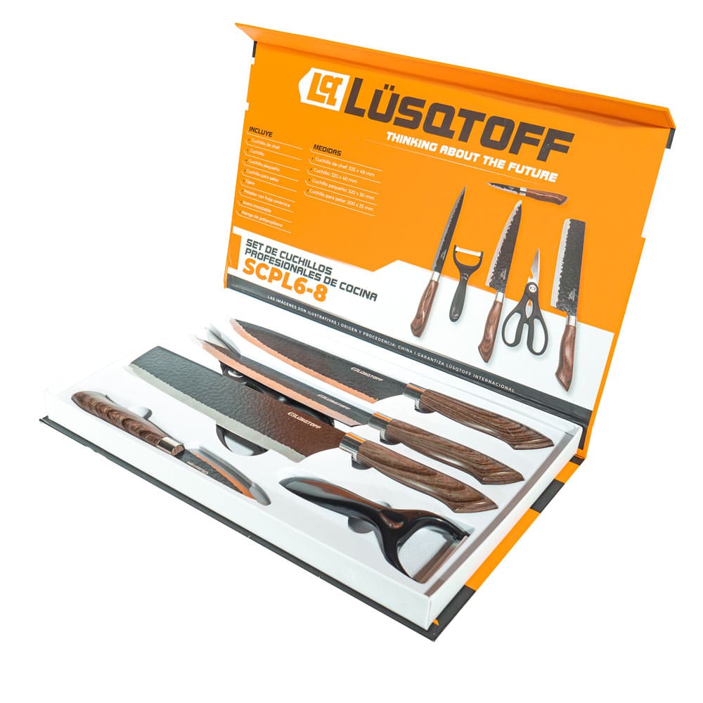 SET DE CUCHILLOS DE COCINA